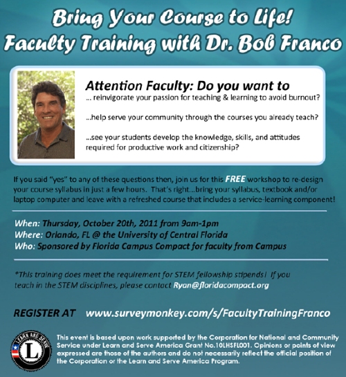 Bob Franco Faculty Training